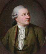 Jens Juel Portrait of Friedrich Gottlieb Klopstock (1724-1803), German poet painting